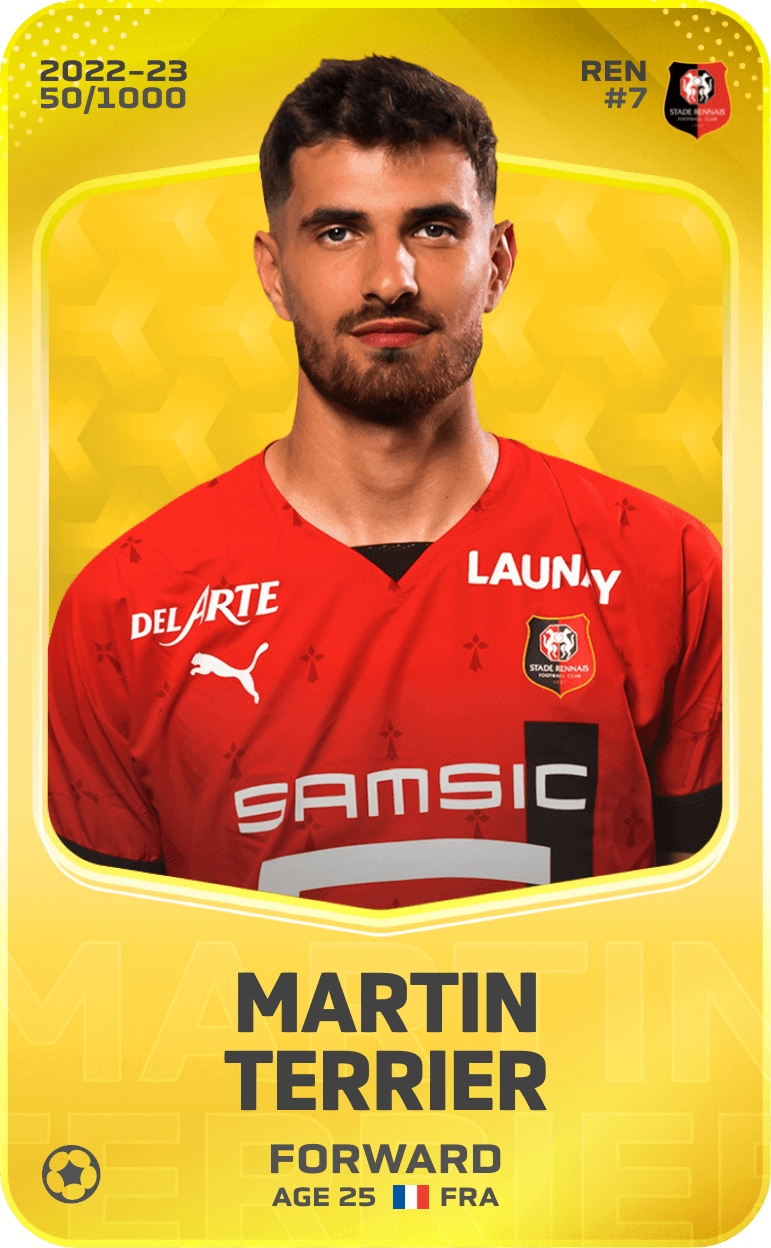 Martin Terrier 2022-23 • Limited 50/1000