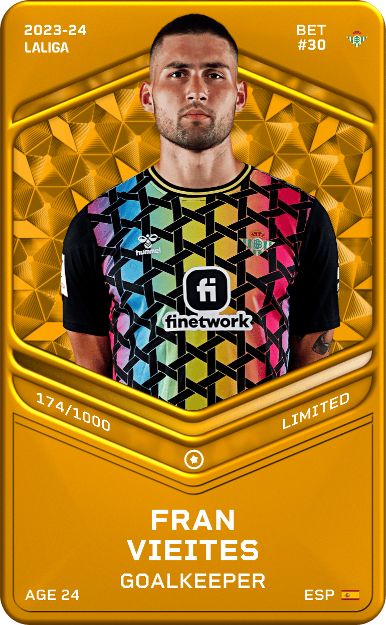 Fran Vieites 2023-24 • Limited 174/1000