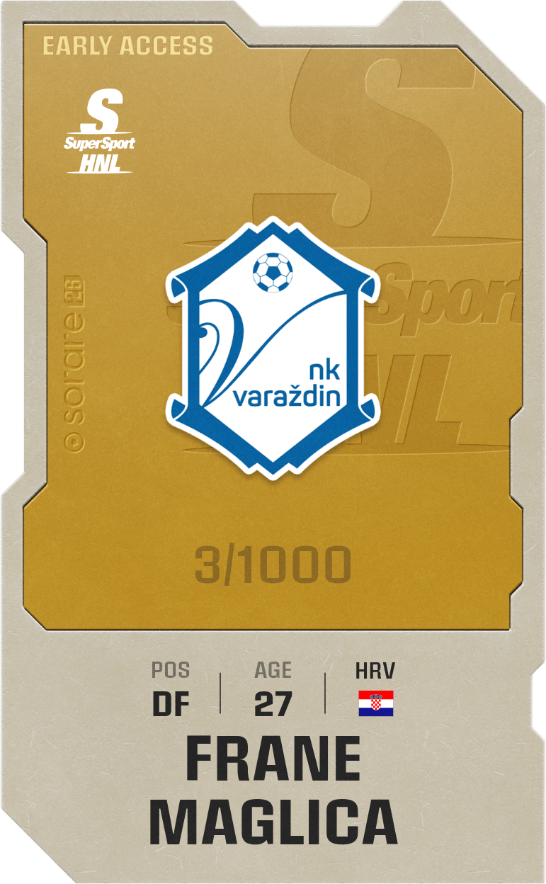 Frane Maglica 2025-26 • Limited 3/1000