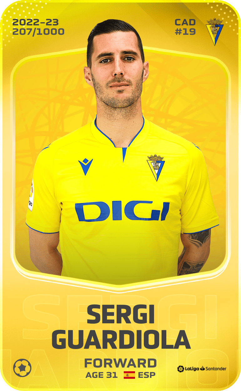 Sergi Guardiola 2022-23 • Limited 207/1000