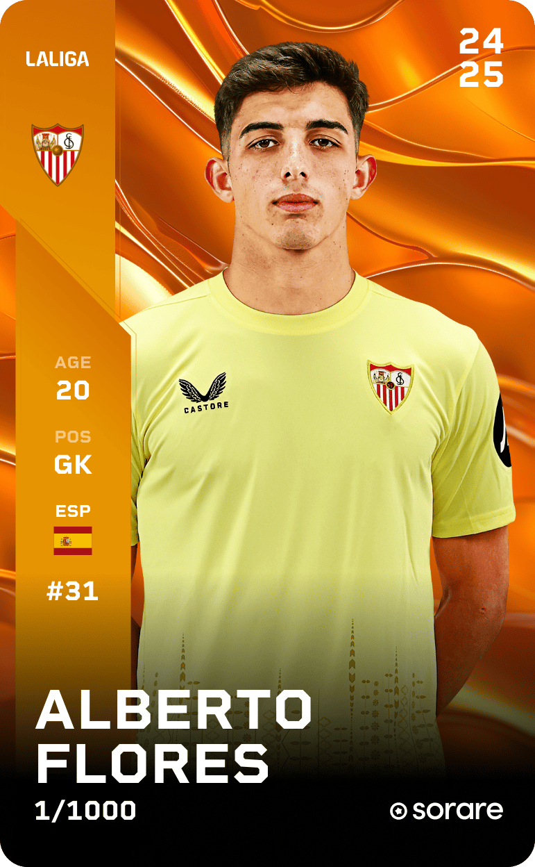 Alberto Flores 2024-25 • Limited 1/1000