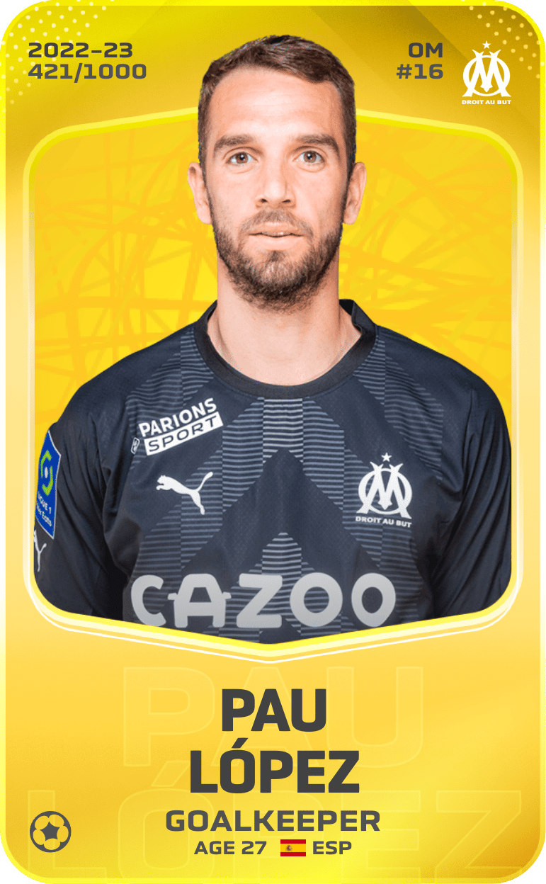 Pau López 2022-23 • Limited 421/1000