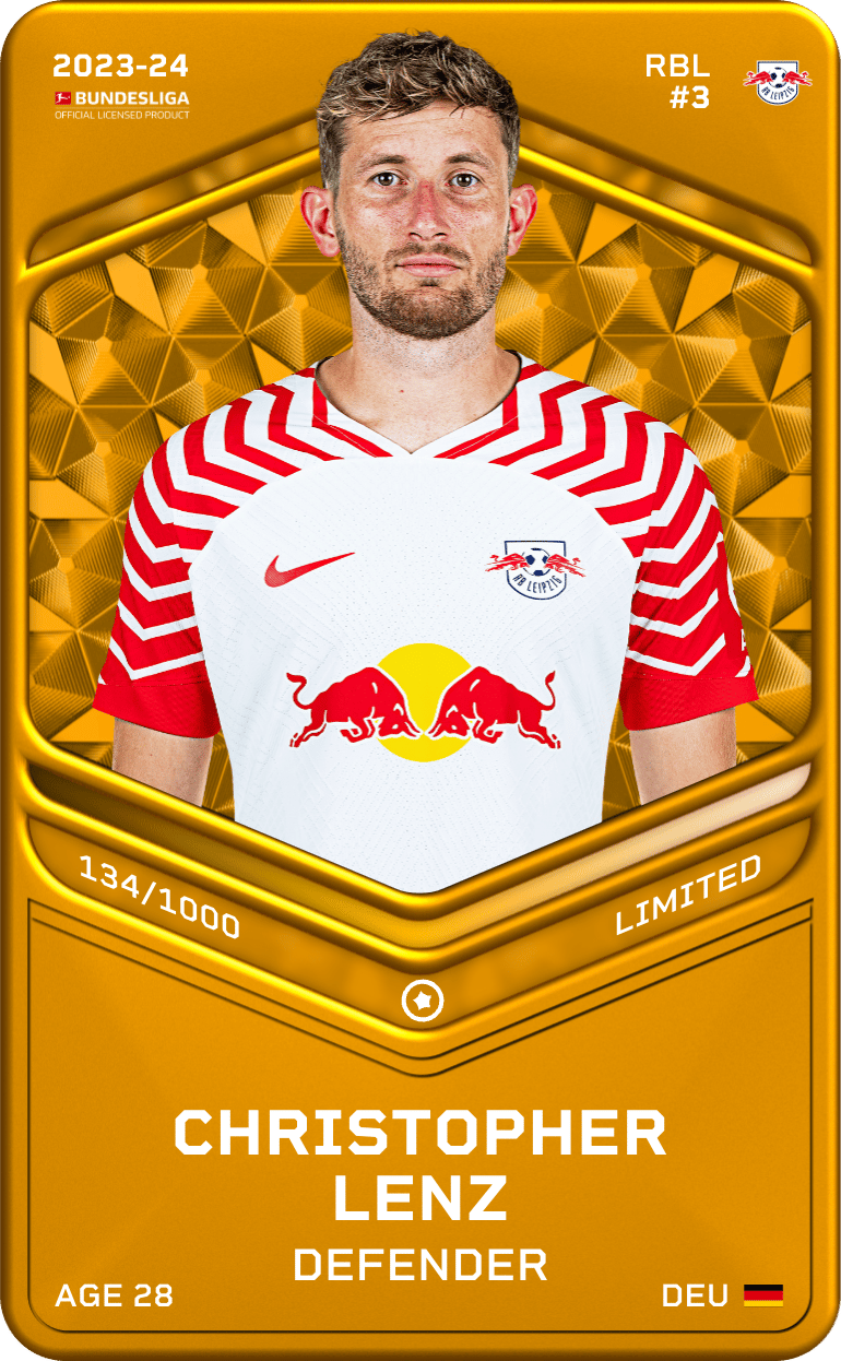 Christopher Lenz 2023-24 • Limited 134/1000