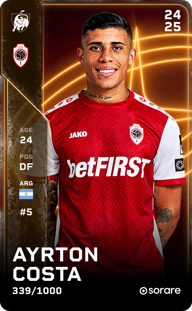 Ayrton Costa 2024-25 • Limited 339/1000