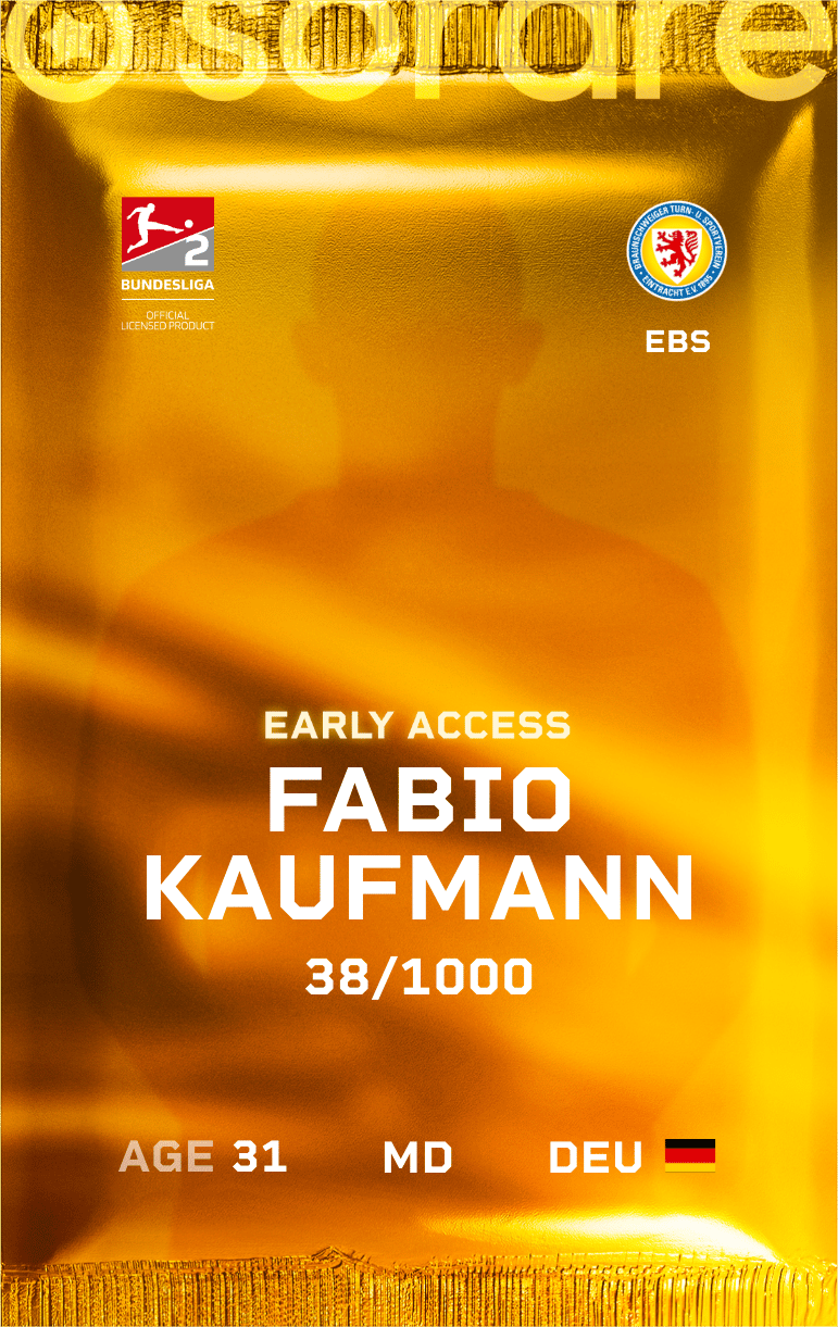 Fabio Kaufmann 2024-25 • Limited 38/1000