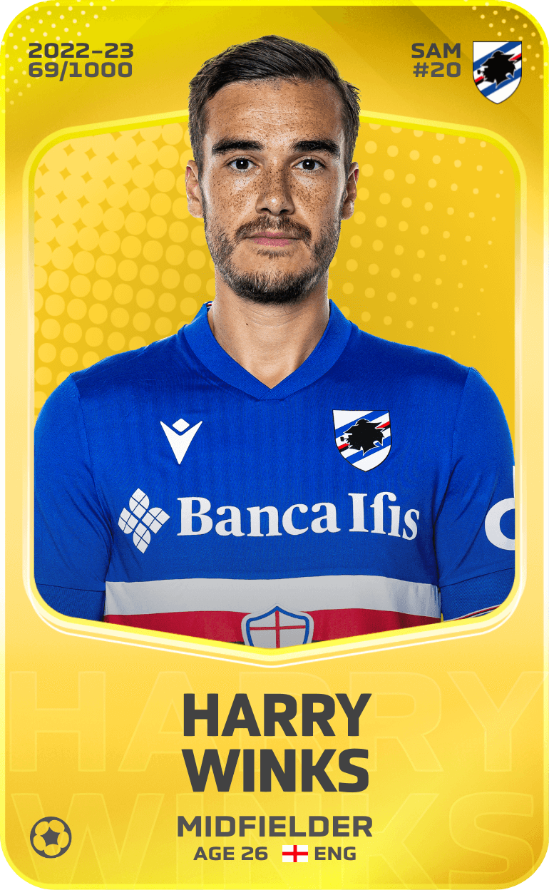 Harry Winks 2022-23 • Limited 69/1000