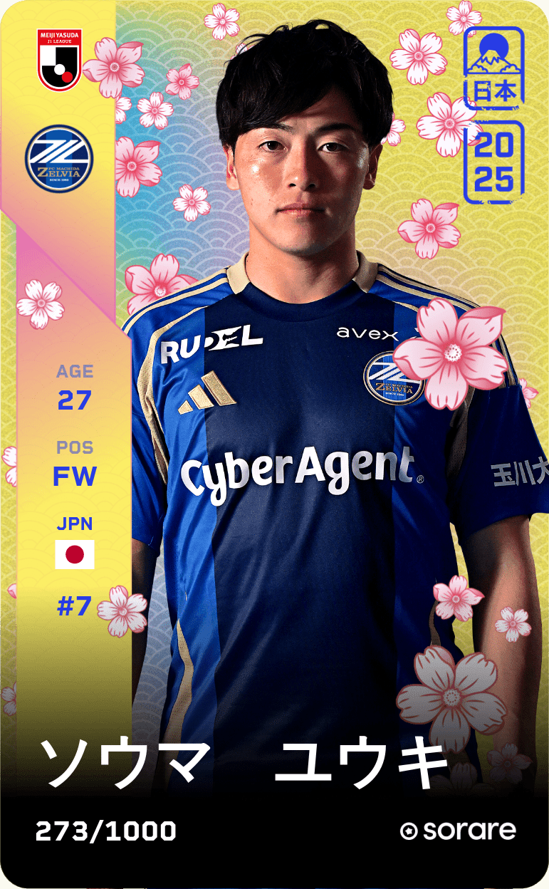Yuki Soma 2025-26 • Limited 273/1000
