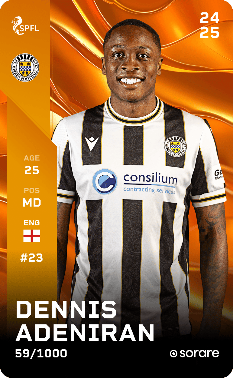 Dennis Adeniran 2024-25 • Limited 59/1000
