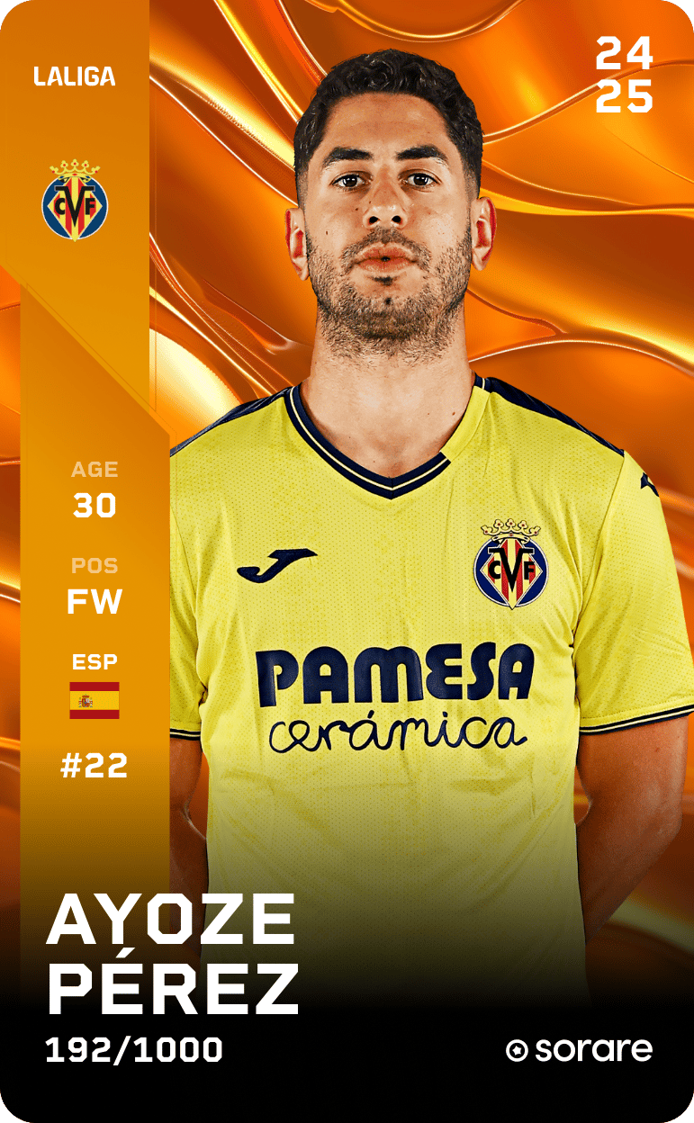Ayoze Pérez 2024-25 • Limited 192/1000