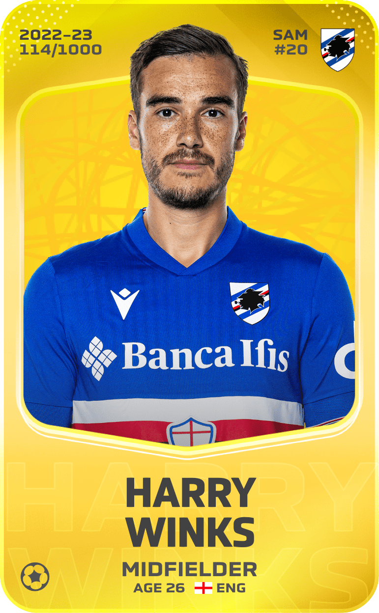 Harry Winks 2022-23 • Limited 114/1000