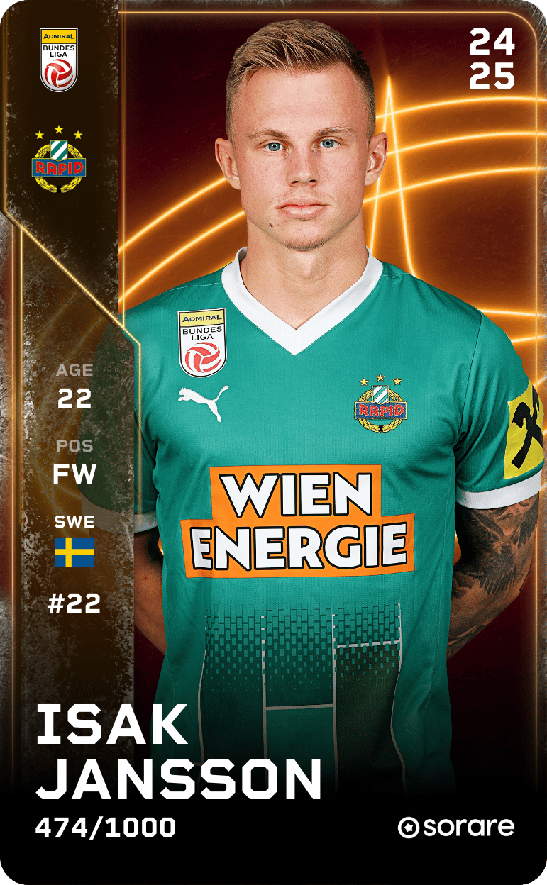 Isak Jansson 2024-25 • Limited 474/1000