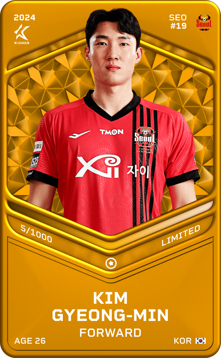 Kim Gyeong-Min 2024-25 • Limited 5/1000