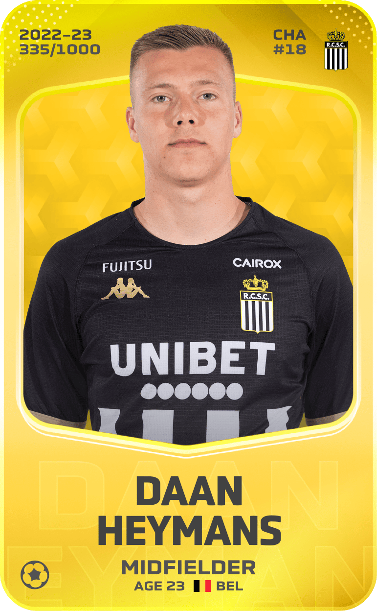 Daan Heymans 2022-23 • Limited 335/1000