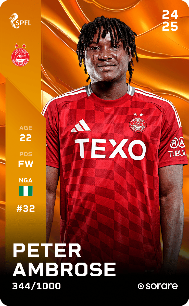 Peter Ambrose 2024-25 • Limited 344/1000