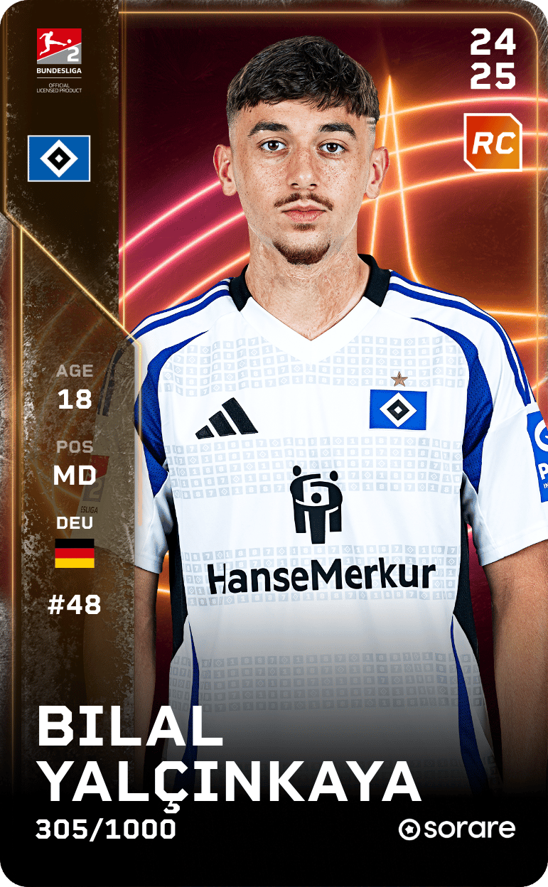 Bilal Yalçınkaya 2024-25 • Limited 305/1000