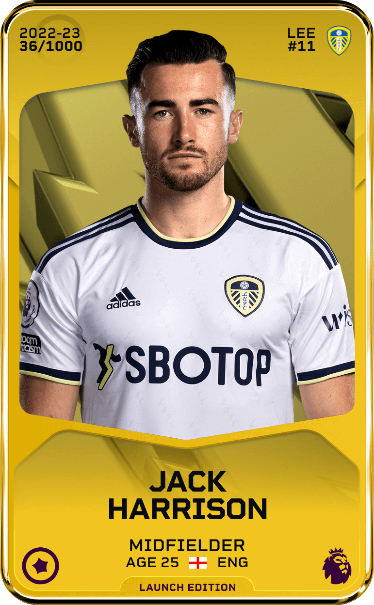 Jack Harrison 2022-23 • Limited 36/1000