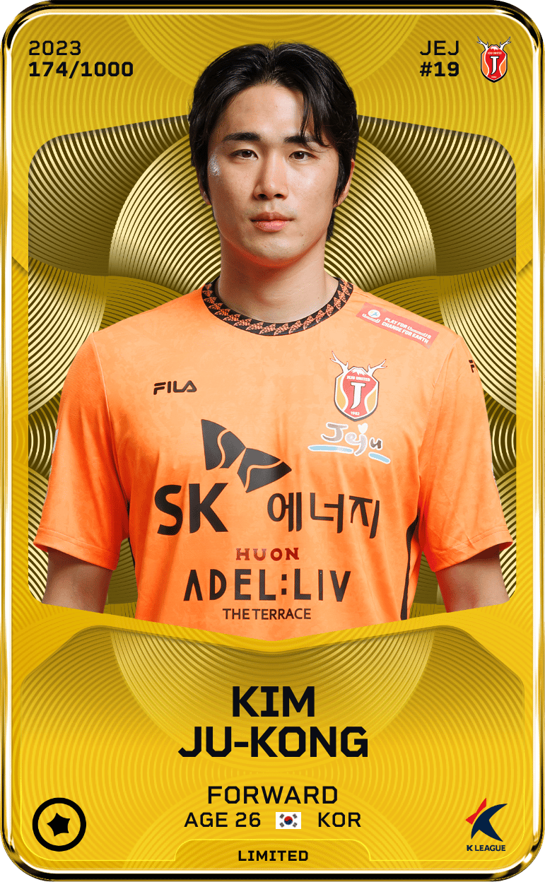 Kim Ju-Kong 2023-24 • Limited 174/1000