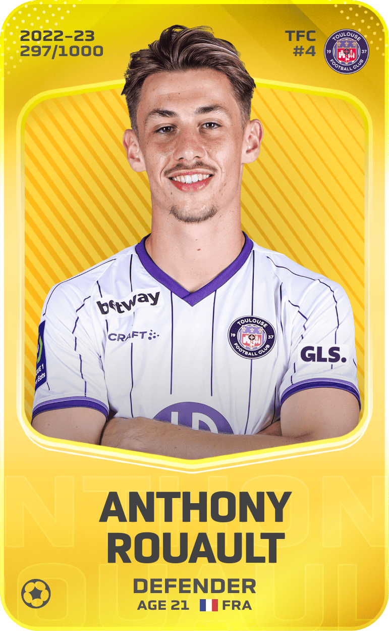 Anthony Rouault 2022-23 • Limited 297/1000
