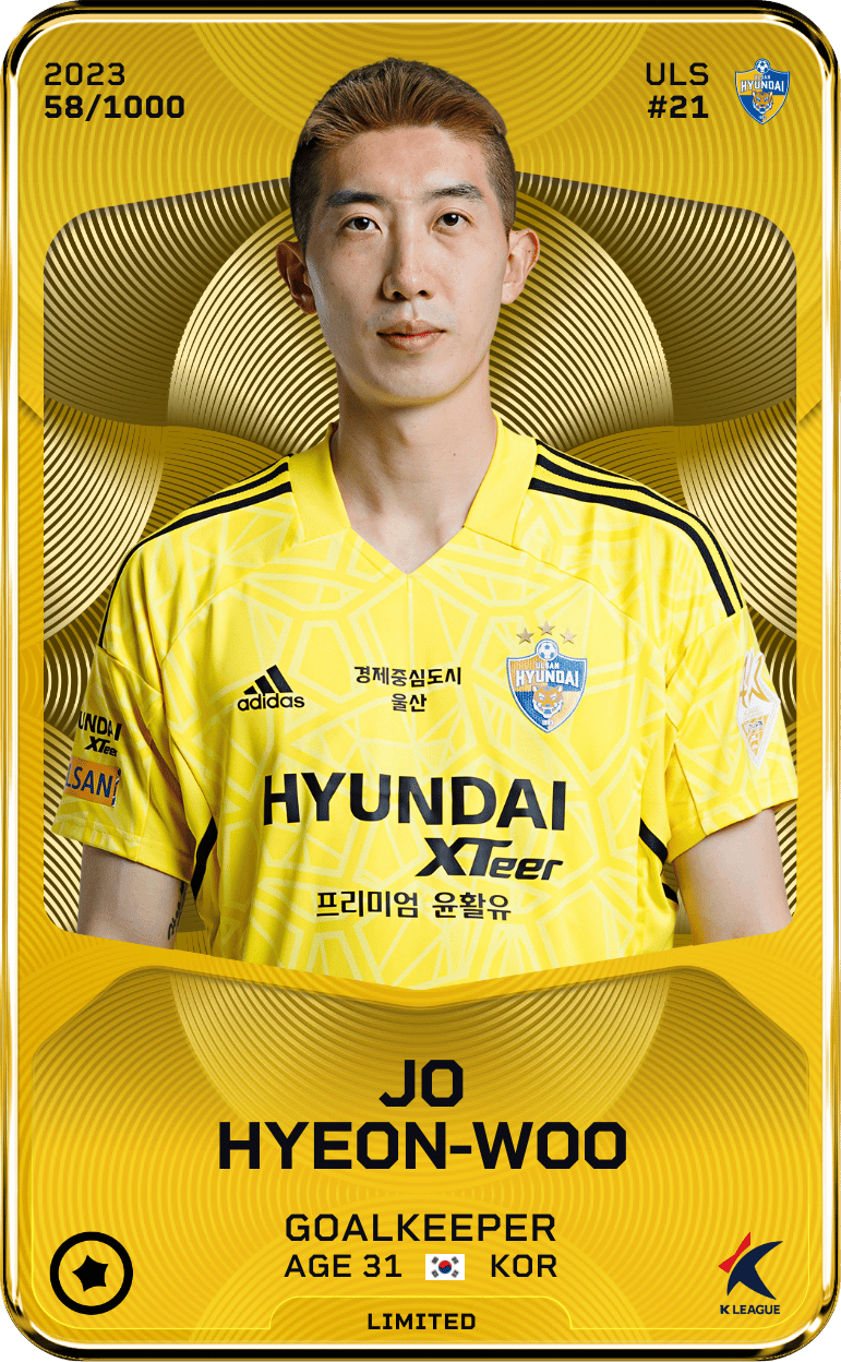 Jo Hyeon-Woo 2023-24 • Limited 58/1000