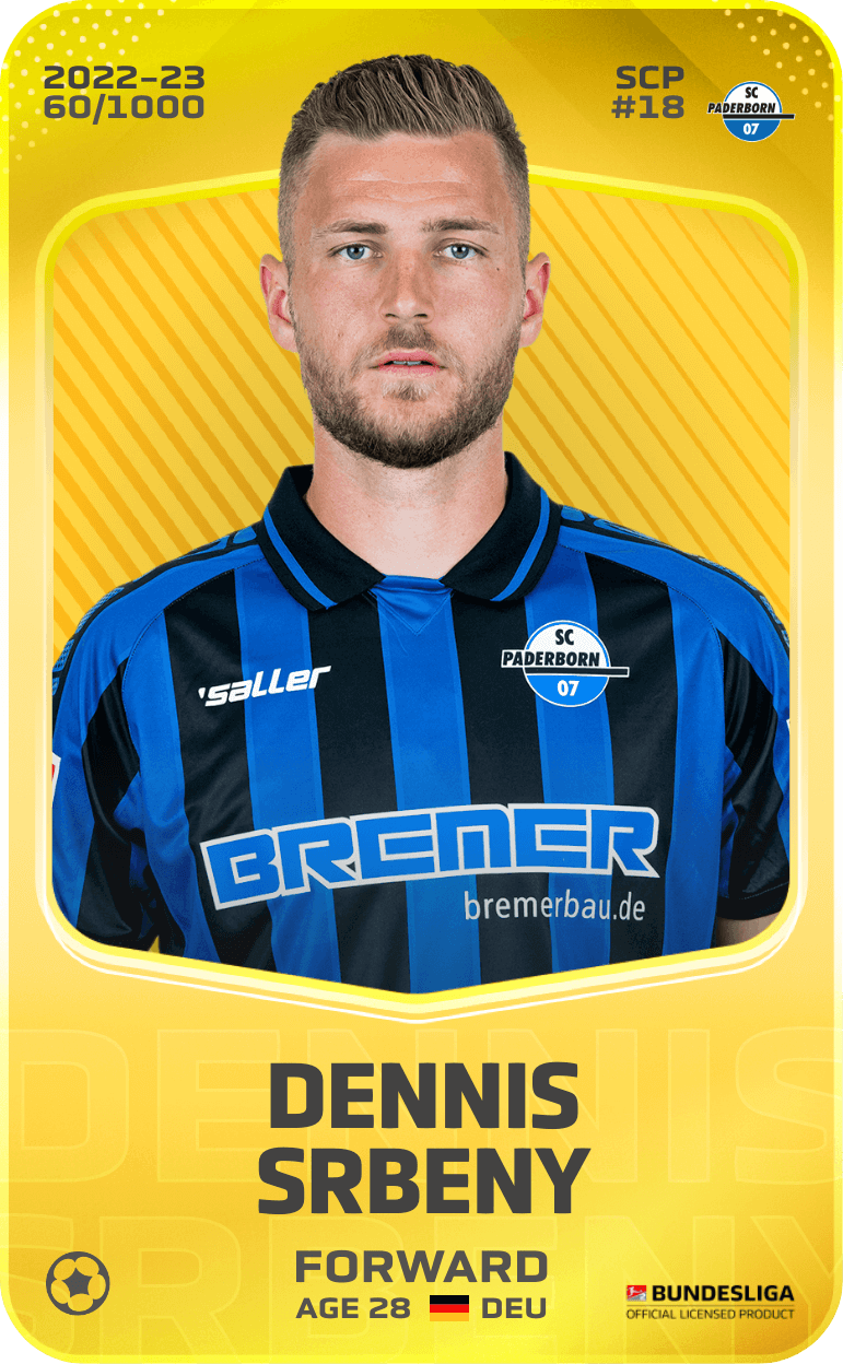 Dennis Srbeny 2022-23 • Limited 60/1000