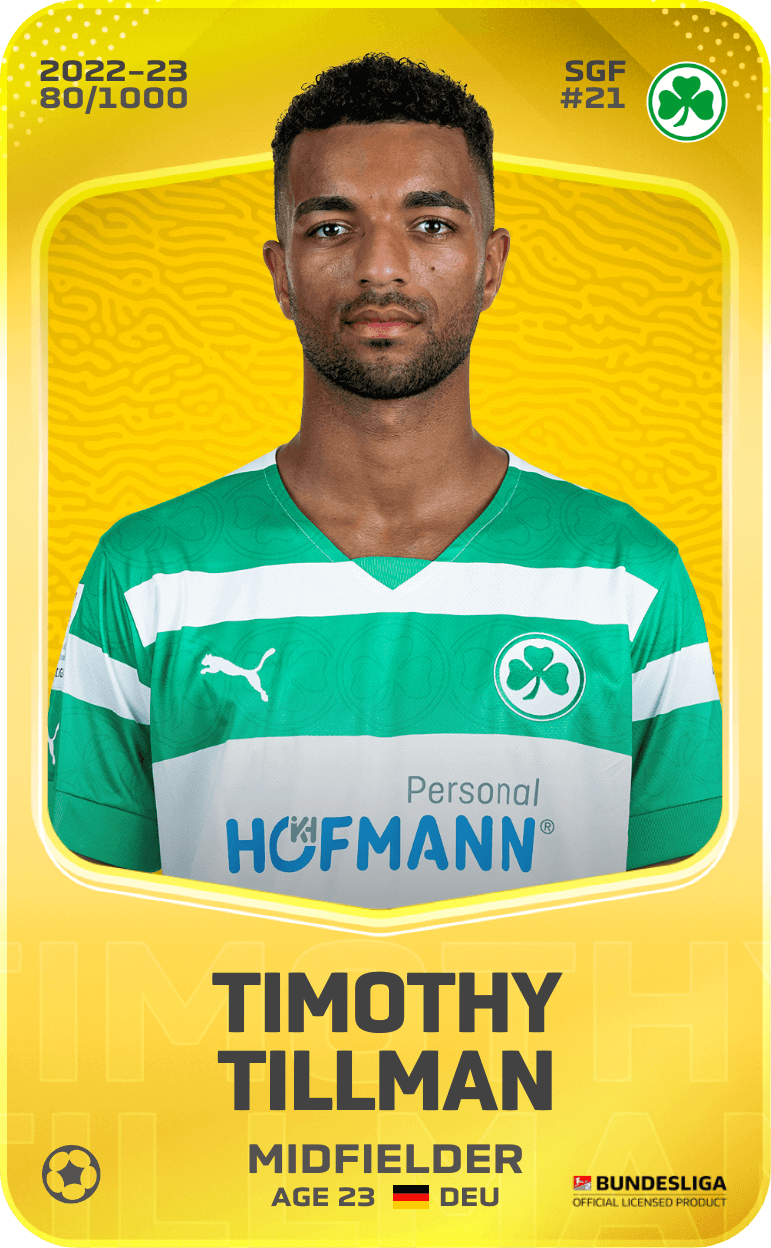Timothy Tillman 2022-23 • Limited 80/1000