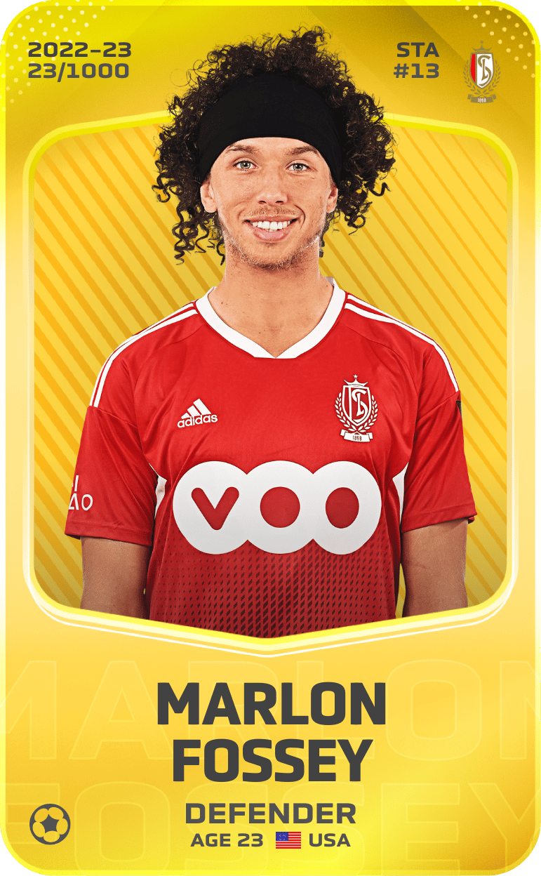 Marlon Fossey 2022-23 • Limited 23/1000