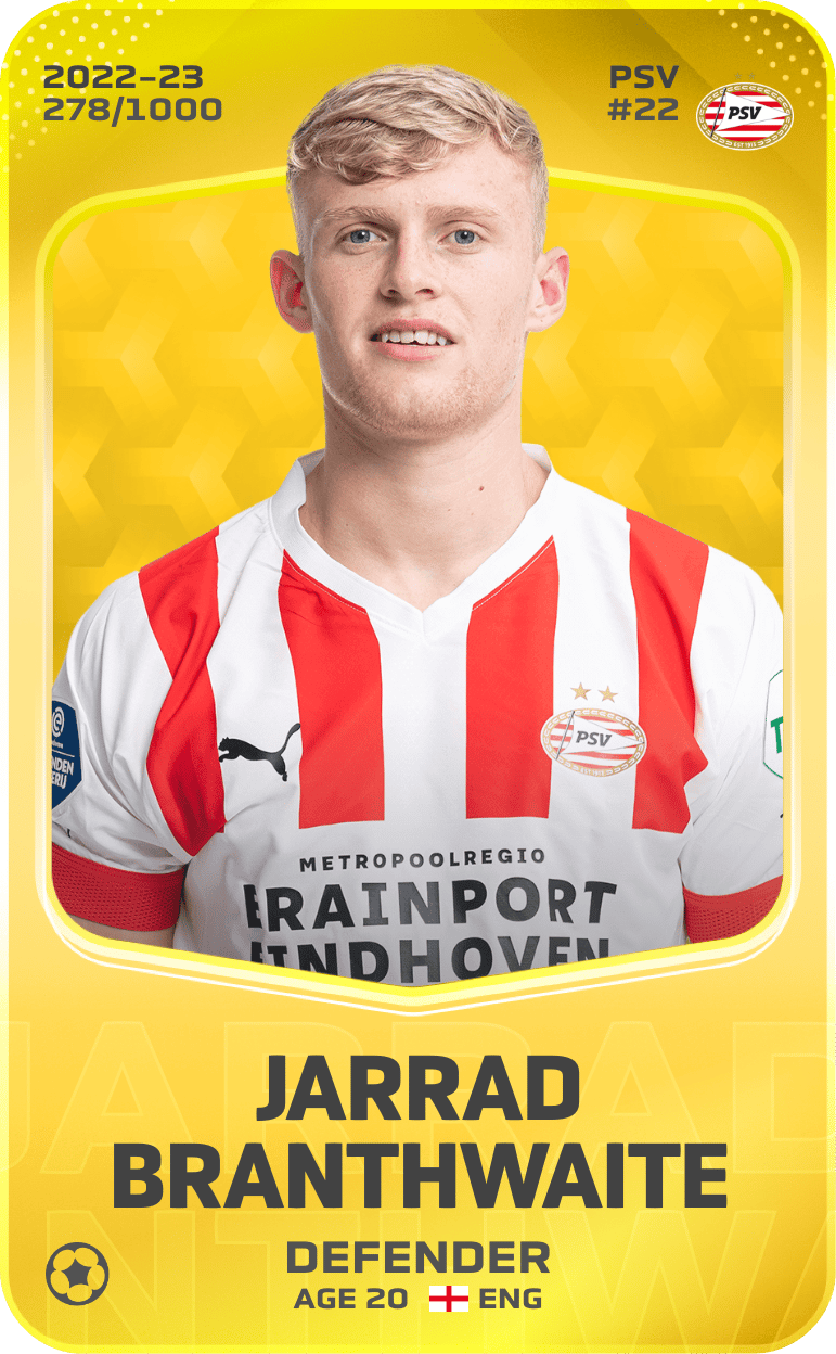 Jarrad Branthwaite 2022-23 • Limited 278/1000