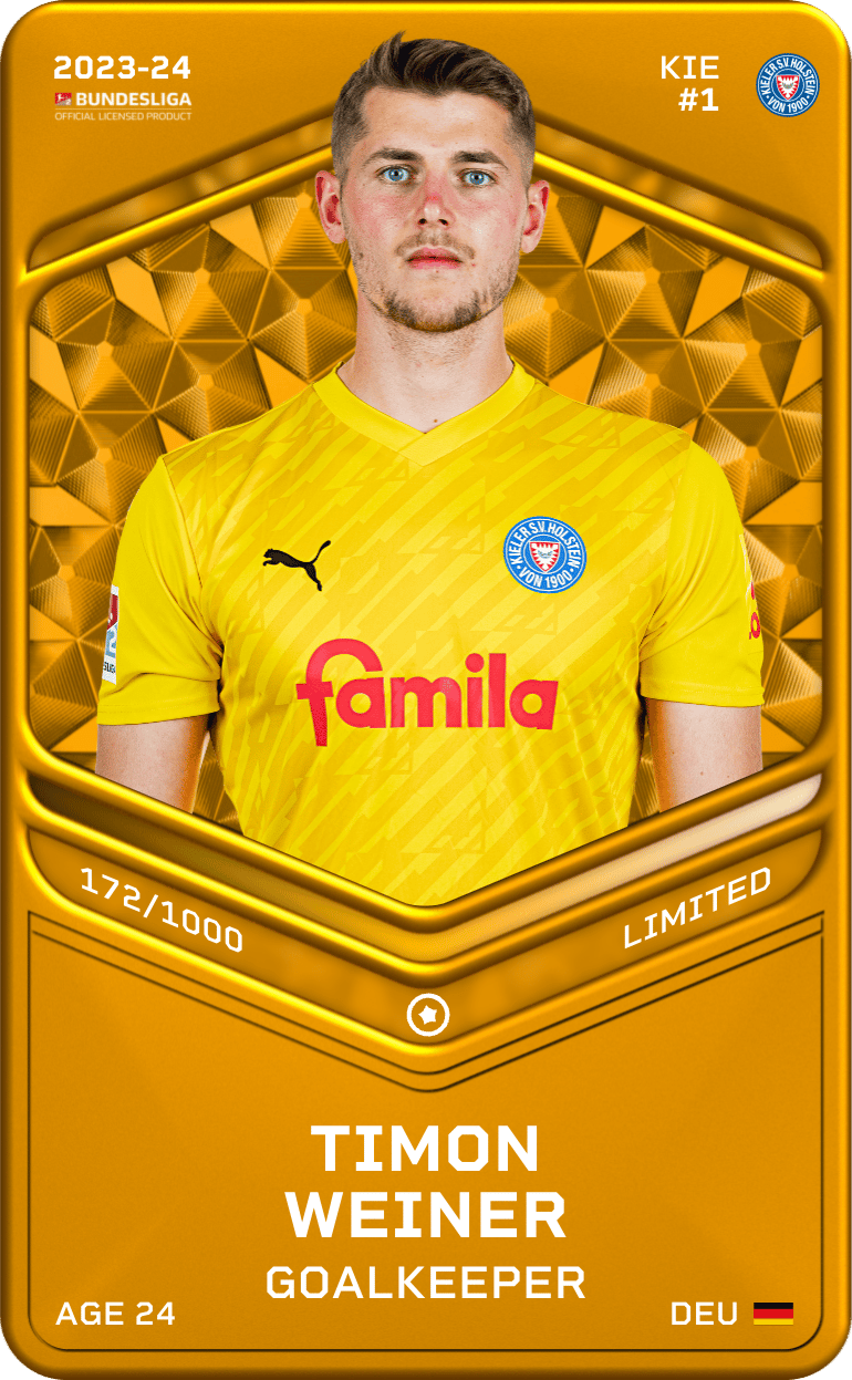 Timon Weiner 2023-24 • Limited 172/1000