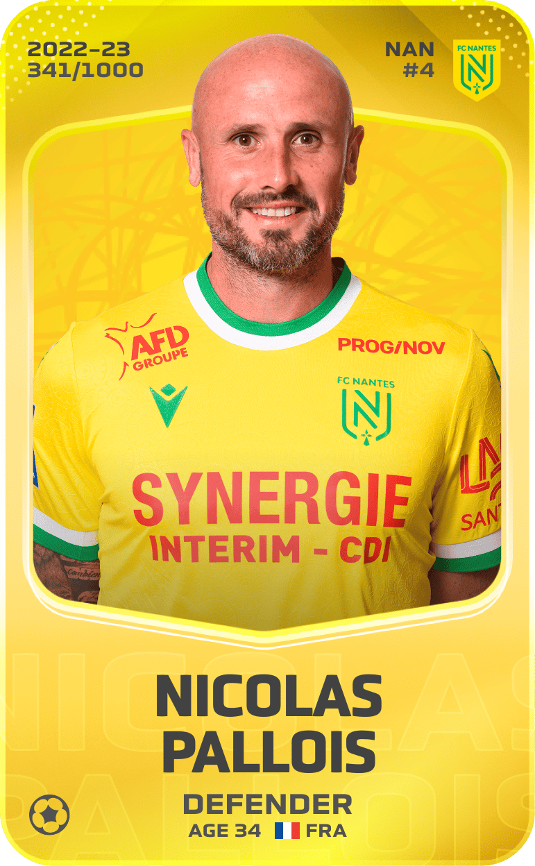 Nicolas Pallois 2022-23 • Limited 341/1000