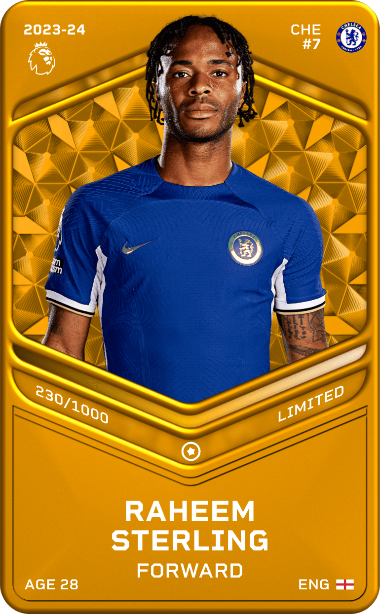 Raheem Sterling 2023-24 • Limited 230/1000