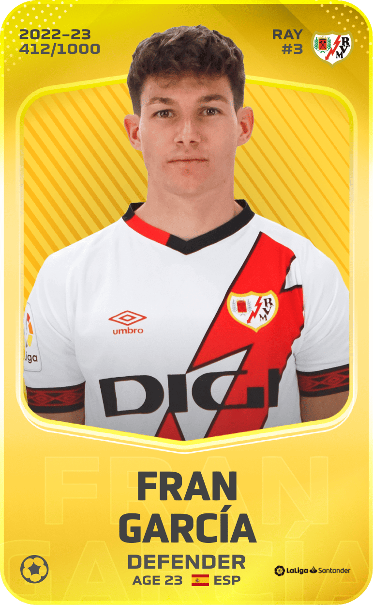 Fran García 2022-23 • Limited 412/1000