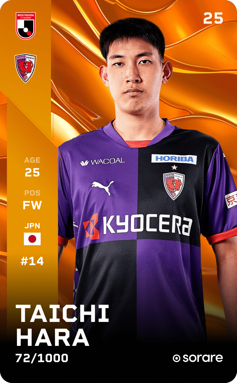 Taichi Hara 2025-26 • Limited 72/1000