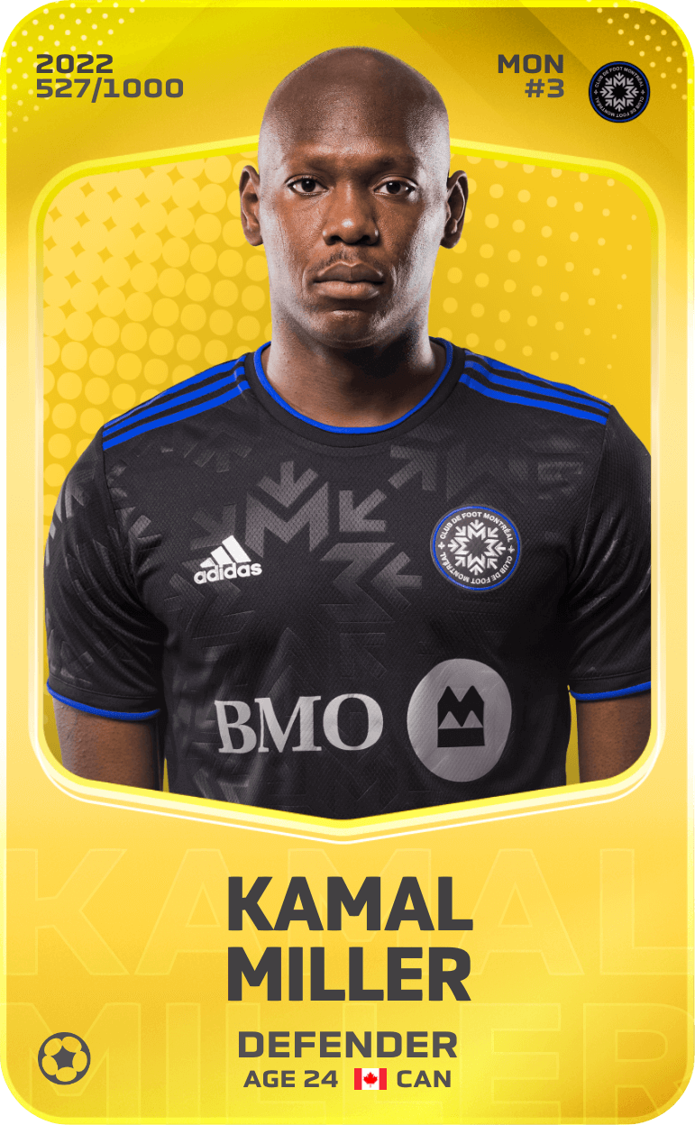 Kamal Miller 2022-23 • Limited 527/1000