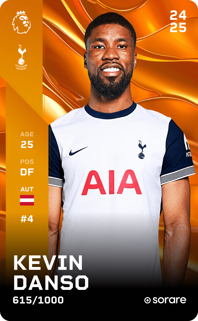 Kevin Danso 2024-25 • Limited 615/1000