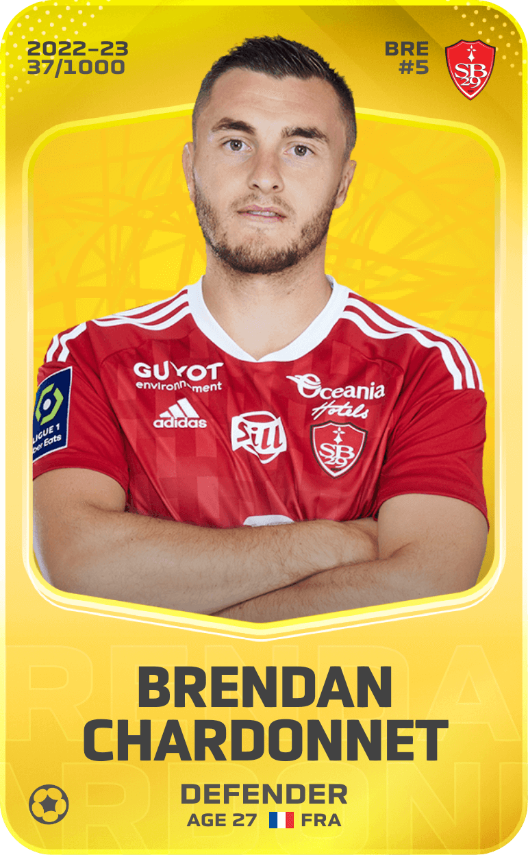 Brendan Chardonnet 2022-23 • Limited 37/1000