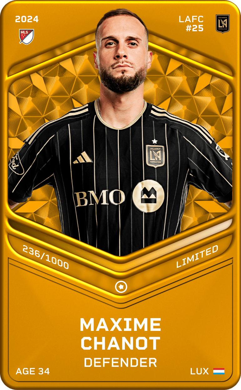 Maxime Chanot 2024-25 • Limited 236/1000