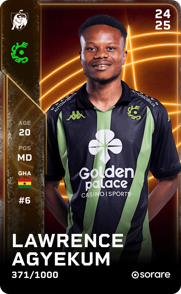 Lawrence Agyekum 2024-25 • Limited 371/1000