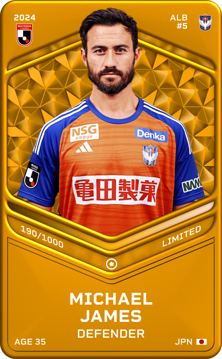 MICHAEL JAMES 2024-25 • Limited 190/1000