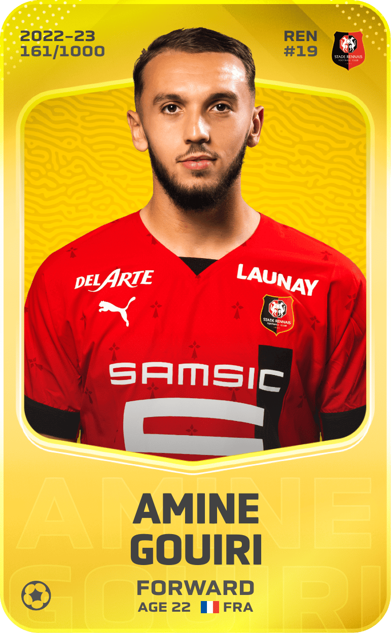 Amine Gouiri 2022-23 • Limited 161/1000