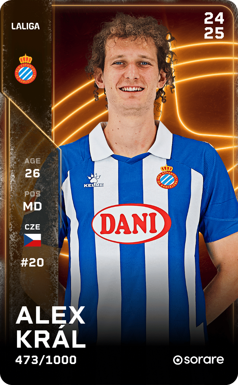 Alex Král 2024-25 • Limited 473/1000
