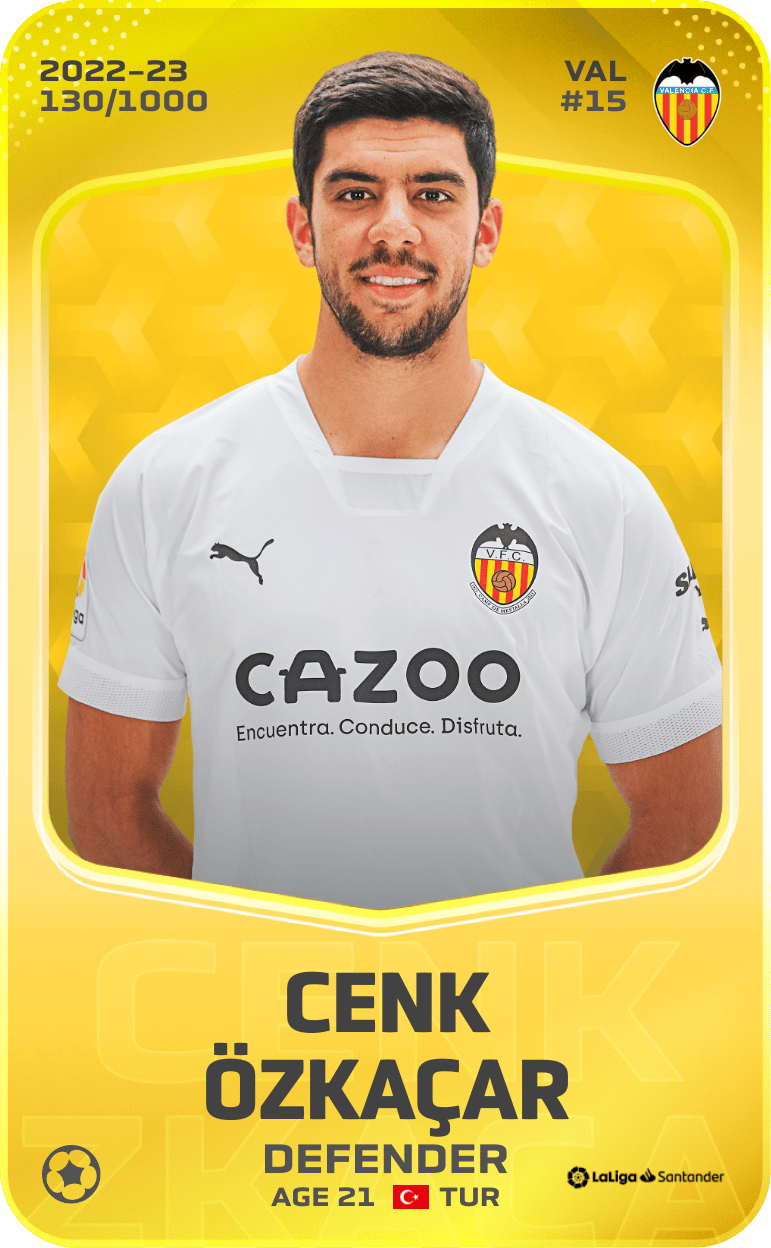 Cenk Özkaçar 2022-23 • Limited 130/1000