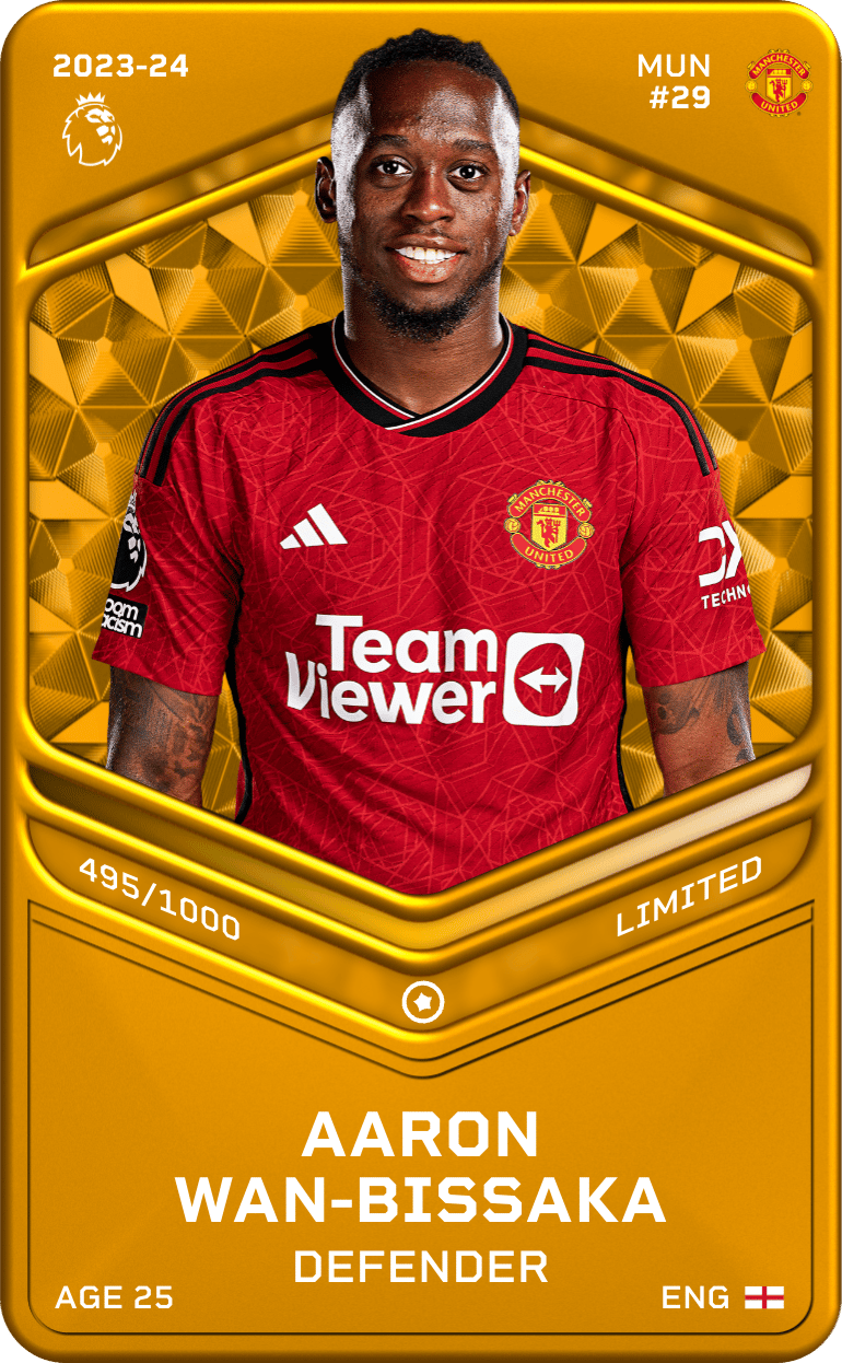 Aaron Wan-Bissaka 2023-24 • Limited 495/1000