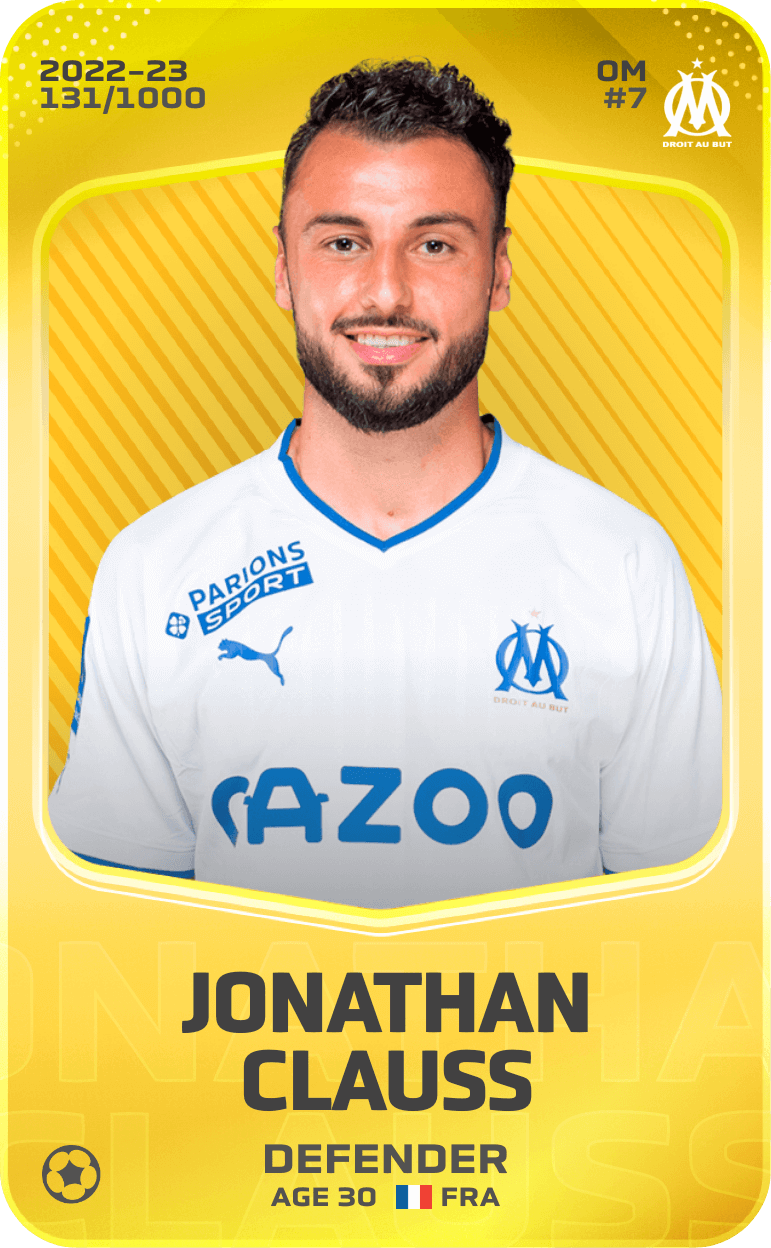 Jonathan Clauss 2022-23 • Limited 131/1000
