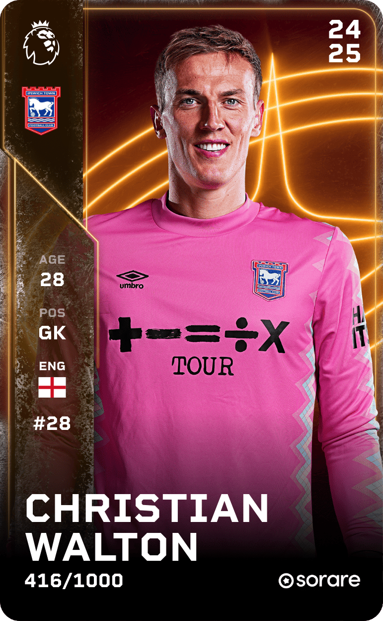 Christian Walton 2024-25 • Limited 416/1000