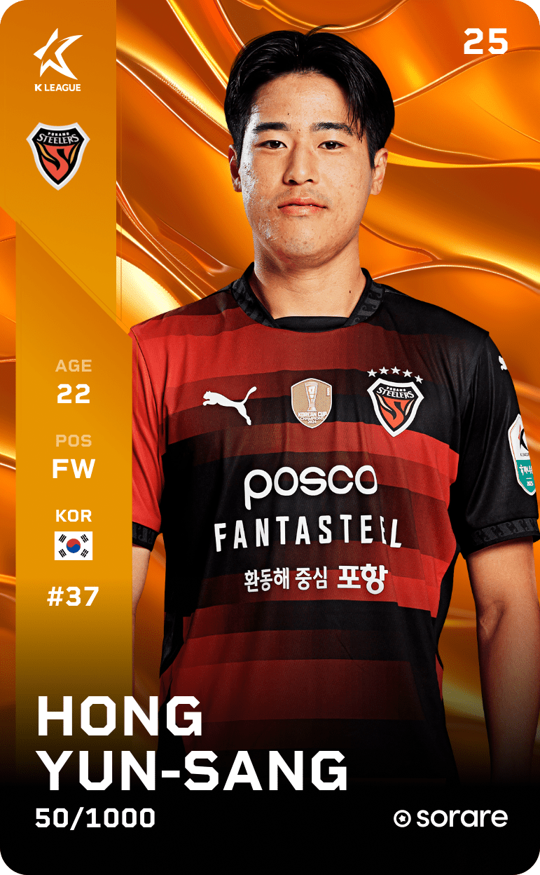 Hong Yun-Sang 2025-26 • Limited 50/1000