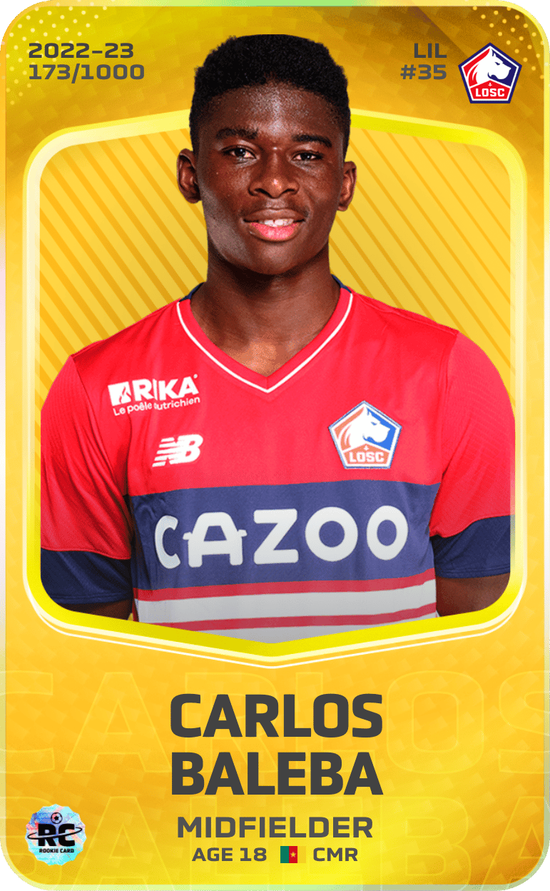Carlos Baleba 2022-23 • Limited 173/1000