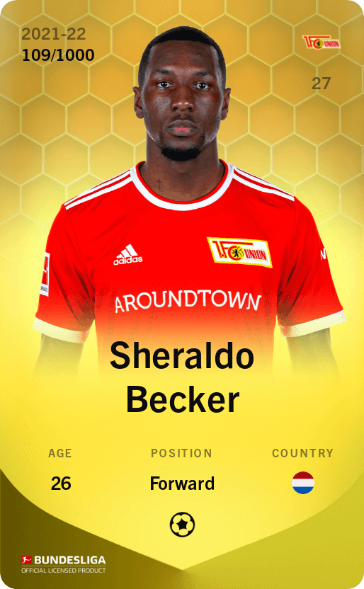Sheraldo Becker 2021-22 • Limited 109/1000