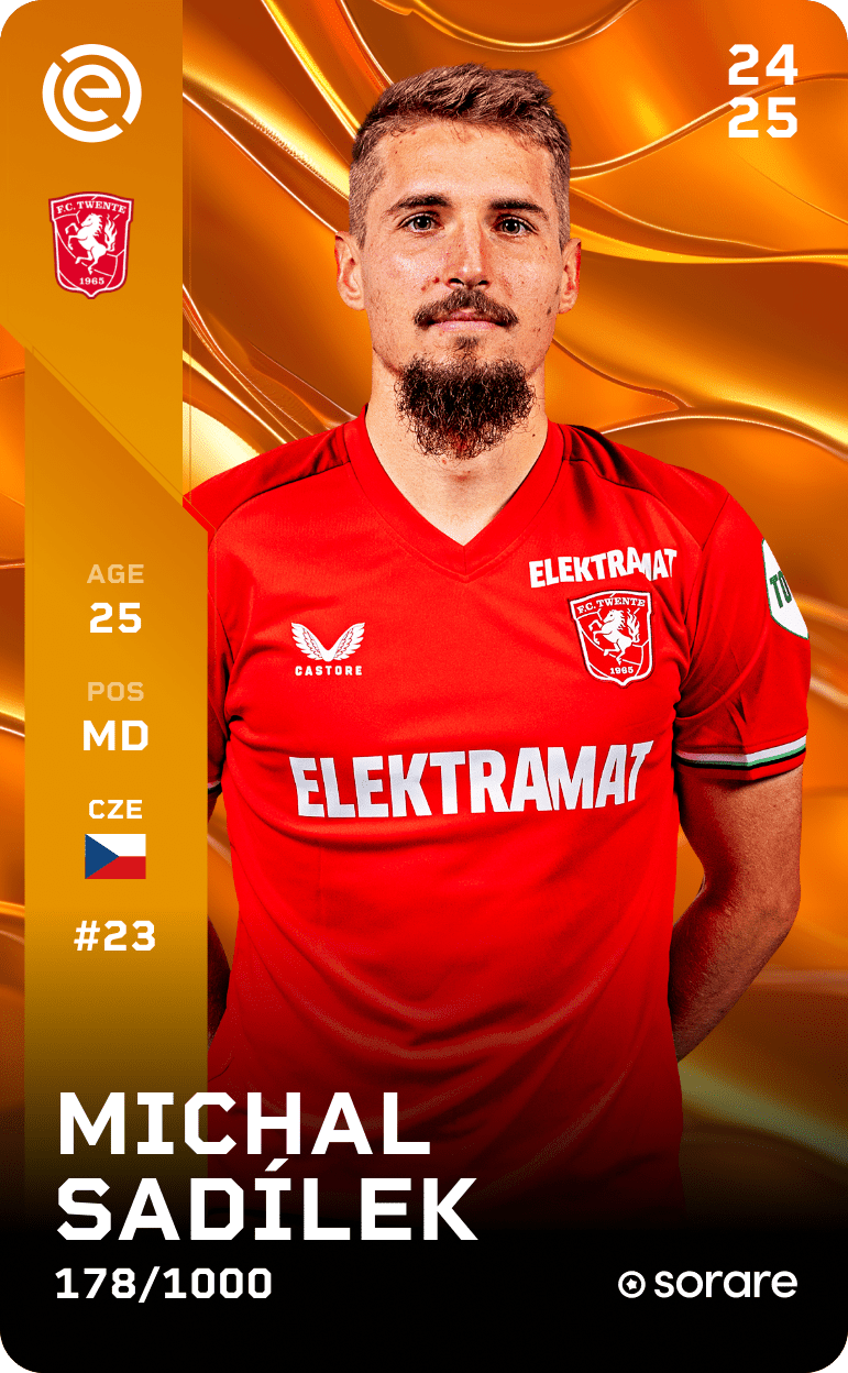 Michal Sadílek 2024-25 • Limited 178/1000
