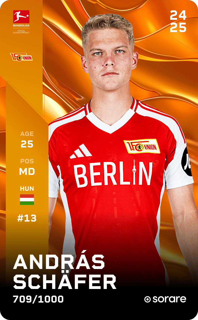 András Schäfer 2024-25 • Limited 709/1000