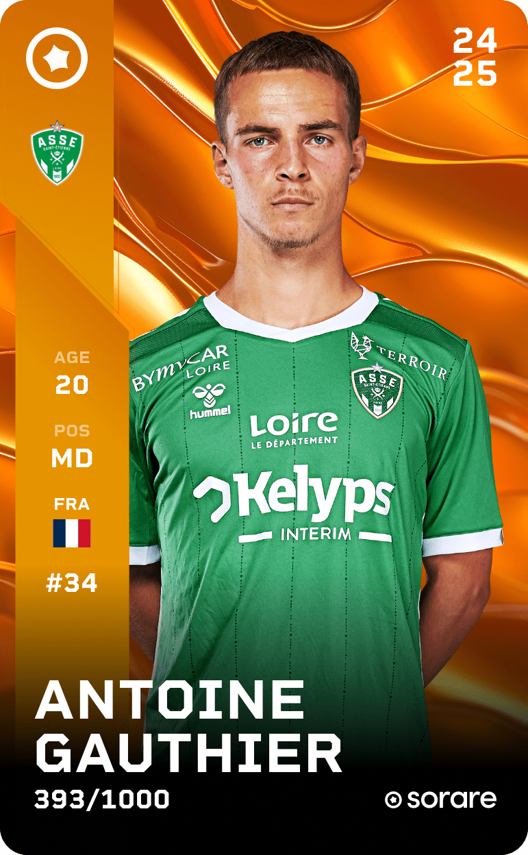 Antoine Gauthier 2024-25 • Limited 393/1000